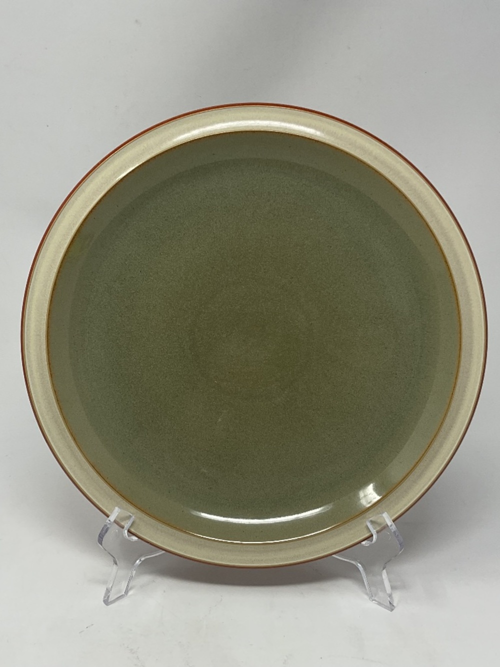 Denby Fire Sage (retired) Stoneware Side Bread Dessert Plate (7 available)